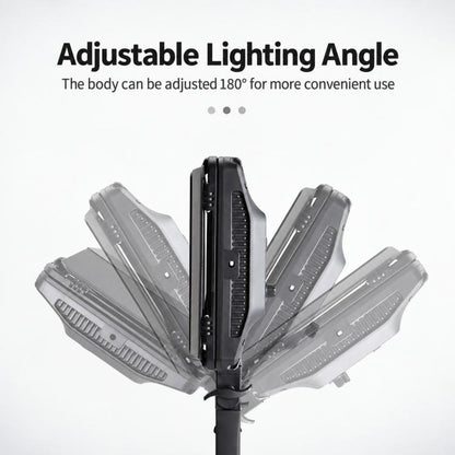 TRIOPO TTV-480Bi 48W 2700-6500K Bi-Color 480 LEDs Video Fill Light, TTV-480Bi (EU Plug), TTV-480Bi (US Plug)