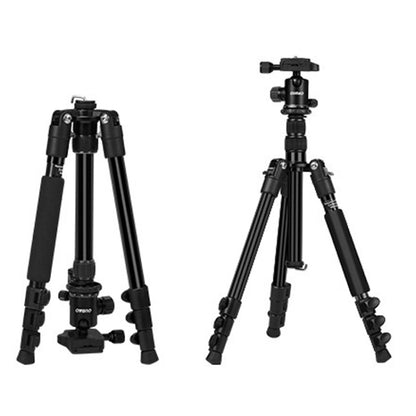 TRIOPO K2508S+B1S Adjustable Portable  Aluminum Alloy Tripod with Ball Head for SLR Camera, K2508S+B1S (Black), K2508S+B1S (Gold), K2508S+B1S (Red)