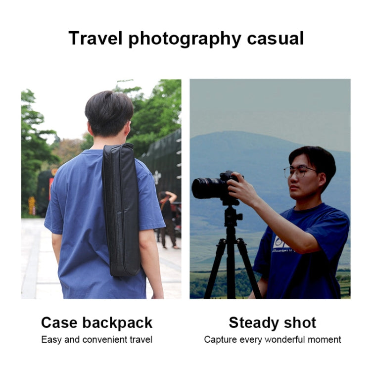 TRIOPO K2508S+B1S Adjustable Portable  Aluminum Alloy Tripod with Ball Head for SLR Camera, K2508S+B1S (Black), K2508S+B1S (Gold), K2508S+B1S (Red)