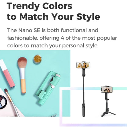 MOZA NANO SE Foldable Selfie Stick Handheld Gimbal Stabilizer for Smart Phone, NANO SE (Green)