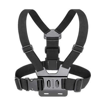 Front Chest Belt Shoulder Strap Mount Holder for GoPro, Insta360, DJI and Other Action Cameras, Front Chest Belt
