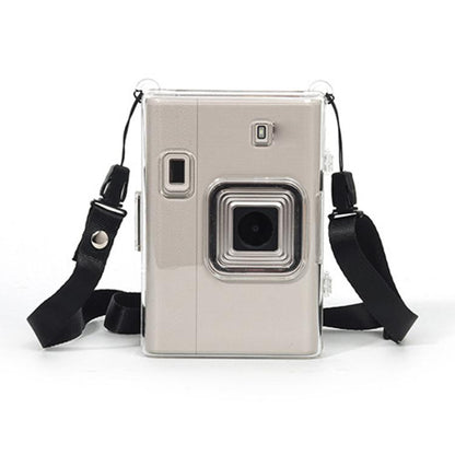 For FUJIFILM instax mini Liplay+ Protective Crystal Shell Case with Shoulder Strap, For FUJIFILM instax mini Liplay+