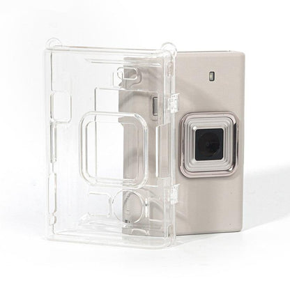 For FUJIFILM instax mini Liplay+ Protective Crystal Shell Case with Shoulder Strap, For FUJIFILM instax mini Liplay+