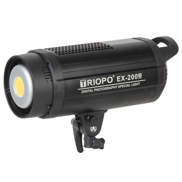 TRIOPO EX-200W Studio Flash Built-in Dissipate Heat System with EX-200III LED Single Light, EX-200W