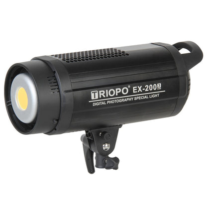 TRIOPO EX-200W Studio Flash Built-in Dissipate Heat System with EX-200III LED Single Light, EX-200W