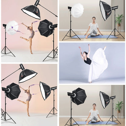 TRIOPO EX-200W Studio Flash Built-in Dissipate Heat System with EX-200III LED Single Light, EX-200W