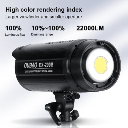 TRIOPO EX-200W Studio Flash Built-in Dissipate Heat System with EX-200III LED Single Light, EX-200W
