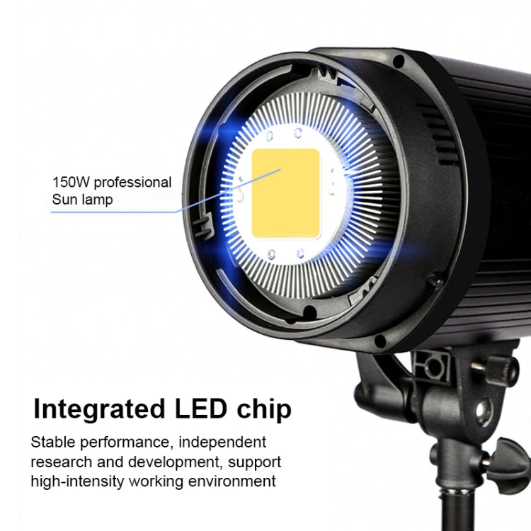 TRIOPO EX-150W Studio Flash Built-in Dissipate Heat System with EX-150III LED Single Light, EX-150W