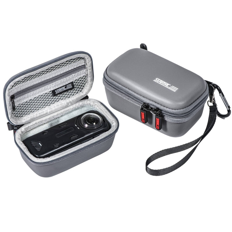 For Insta360 X4 STARTRC Camera Carry Case with Carabiner & Strap, For Insta360 X5 / X4