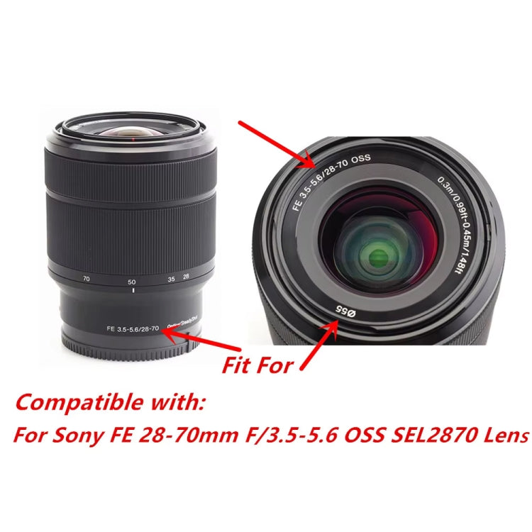 ALC-SH132 Lens Hood Shade for Sony FE 28-70mm Lens, ALC-SH132