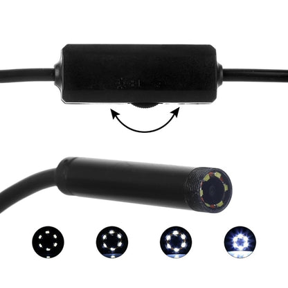 F99 HD Mobile Phone Endoscope, 8mm Waterproof Pipe Endoscope, Wifi Version, Flexible Cord, Length: 3.5m, Length: 3.5m