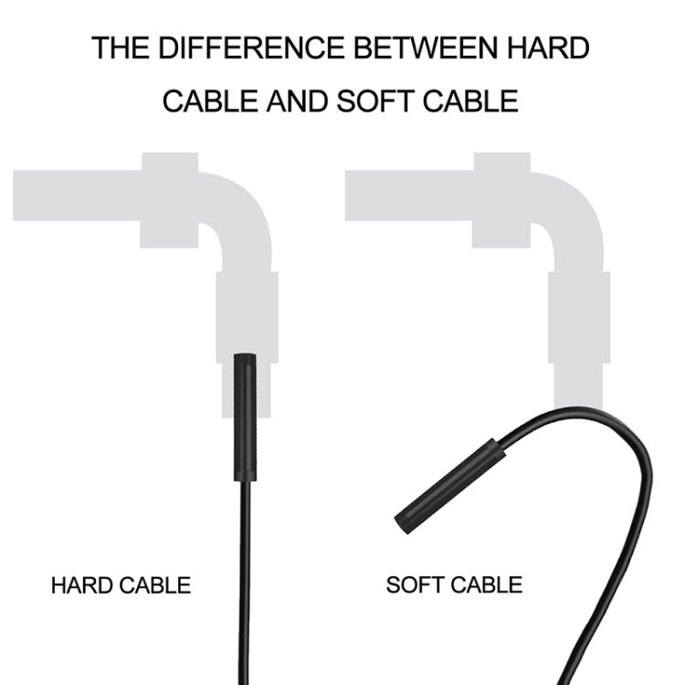 F99 HD Mobile Phone Endoscope, 8mm Waterproof Pipe Endoscope, Wifi Version, Flexible Cord, Length: 3.5m, Length: 3.5m
