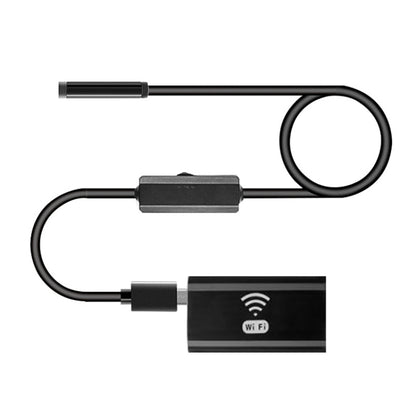 F99 HD Mobile Phone Endoscope, 8mm Waterproof Pipe Endoscope, Wifi Version, Hardwire, Length: 1m, Length: 1m