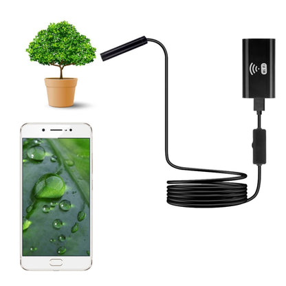 F99 HD Mobile Phone Endoscope, 8mm Waterproof Pipe Endoscope, Wifi Version, Hardwire, Length: 2m, Length: 2m