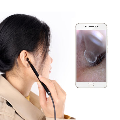 AN101 5.5mm Home Otoscope Three-in-One Ear Endoscope 30W HD Otoscope Visual Ear Picking Otoscope, 30W