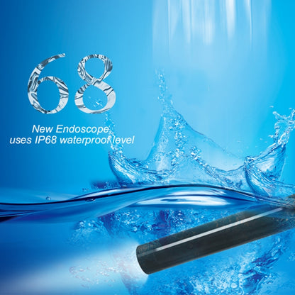 Y101 8mm Spiral Head 3 In 1 Waterproof Digital Endoscope Inspection Camera, Length: 2m Hard Cable, Length: 2m Hard Cable