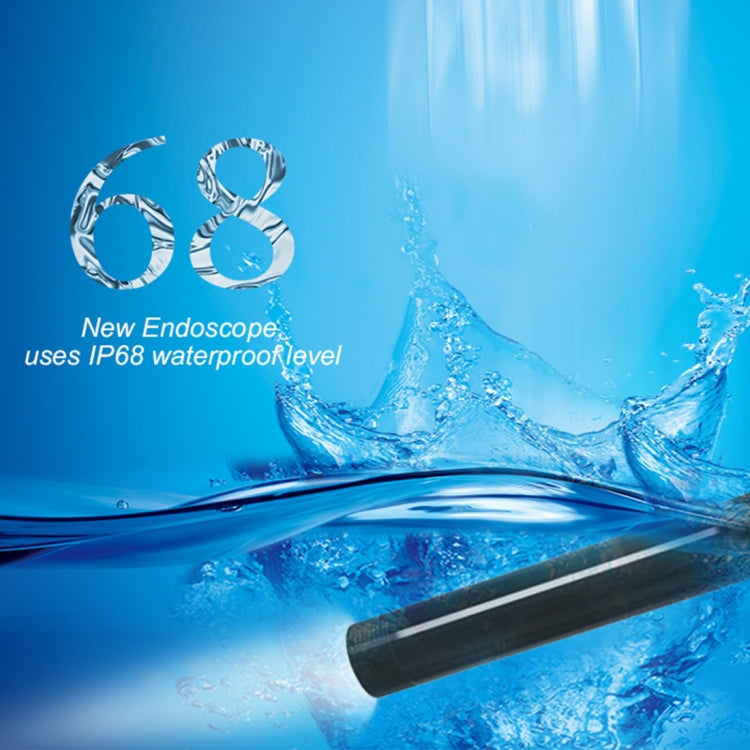 Y101 8mm Spiral Head 3 In 1 Waterproof Digital Endoscope Inspection Camera, Length: 3.5m Hard Cable, Length: 3.5m Hard Cable