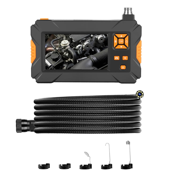 P30 8mm IP67 Waterproof 4.3 inch HD Portable Endoscope Snake Tube Industrial Endoscope, Cable Length: 3m, 3m