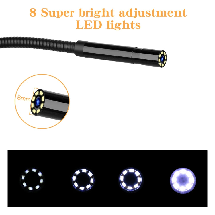 P30 8mm IP67 Waterproof 4.3 inch HD Portable Endoscope Snake Tube Industrial Endoscope, Cable Length: 3m, 3m