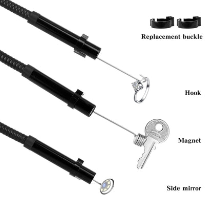P30 8mm IP67 Waterproof 4.3 inch HD Portable Endoscope Snake Tube Industrial Endoscope, Cable Length: 3m, 3m