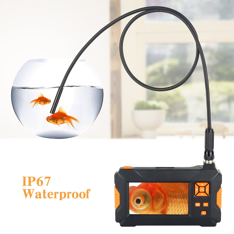 P30 8mm IP67 Waterproof 4.3 inch HD Portable Endoscope Snake Tube Industrial Endoscope, Cable Length: 3m, 3m