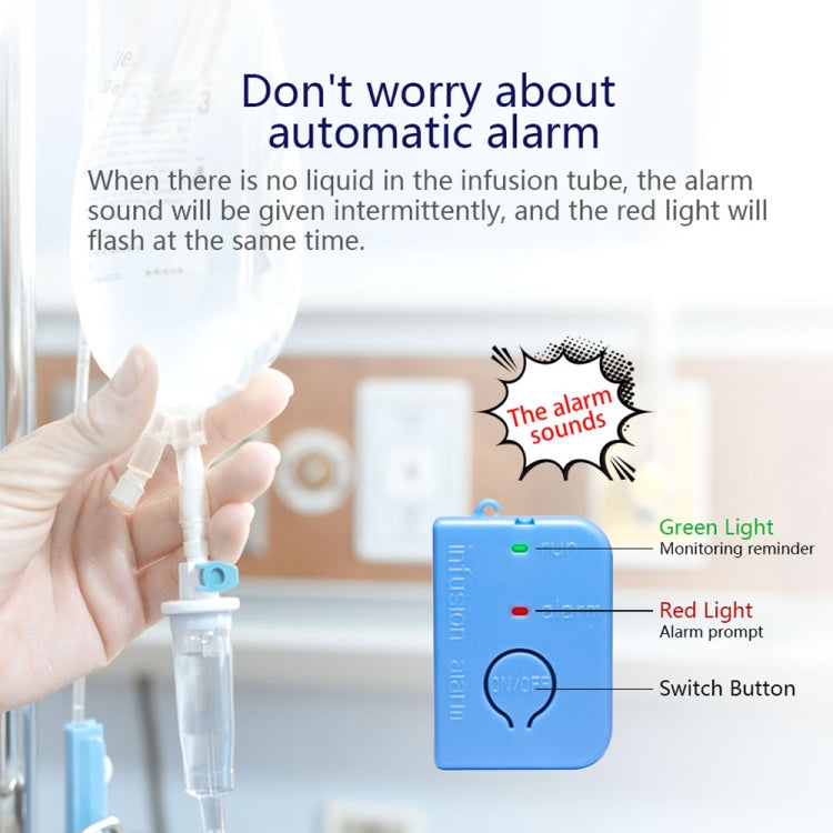 5 PCS BJYSY-001 Infusion Reminder Alarm Sensor Monitor Hospital Security