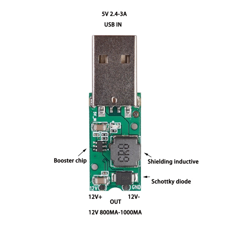 3592-2B DIY Mini DC-DC 12V To 5V Step Down Power Supply Module