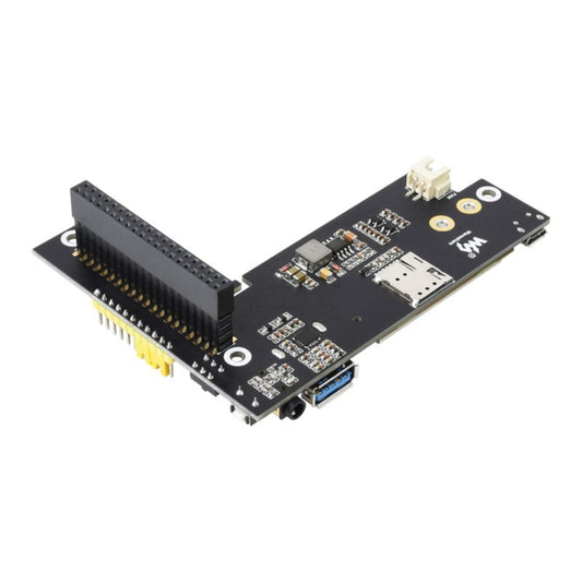 Waveshare SIM8202G-M2 5G Snapdragon X55 Multi Mode Multi Band 5G/4G/3G Module Expand Board for Jetson Nano, US Plug, SIM8202G-M2 US Plug