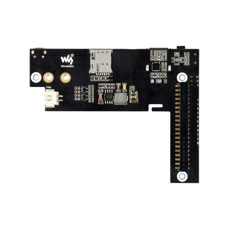 Waveshare SIM8202G-M2 5G Snapdragon X55 Multi Mode Multi Band 5G/4G/3G Module Expand Board for Jetson Nano, EU Plug, SIM8202G-M2 EU Plug