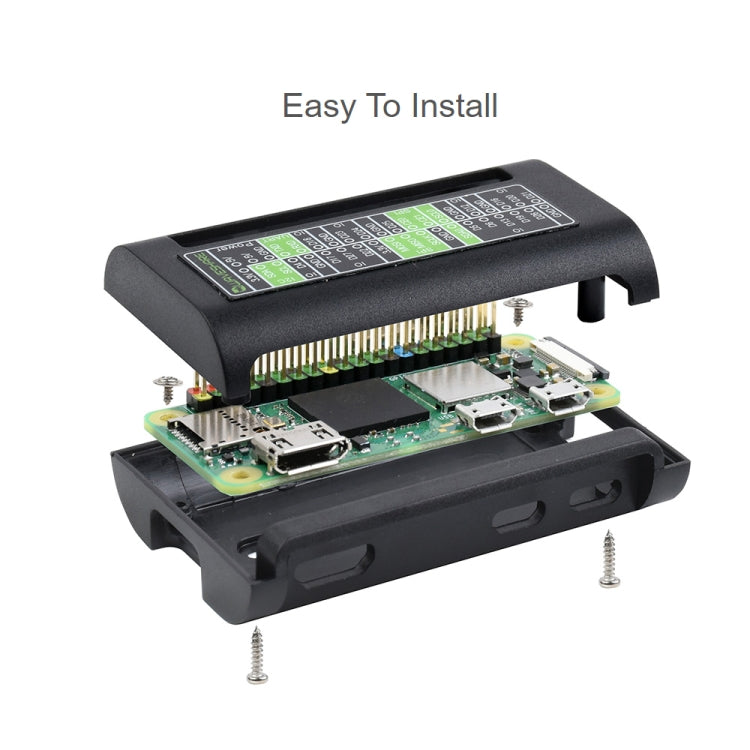 Waveshare ABS Protection Case for Raspberry Pi Zero Series / Zero / Zero 2 W