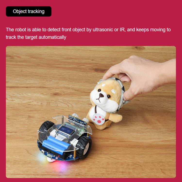 Waveshare PicoGo Mobile Robot, Based on Raspberry Pi Pico, Self Driving, Remote Control