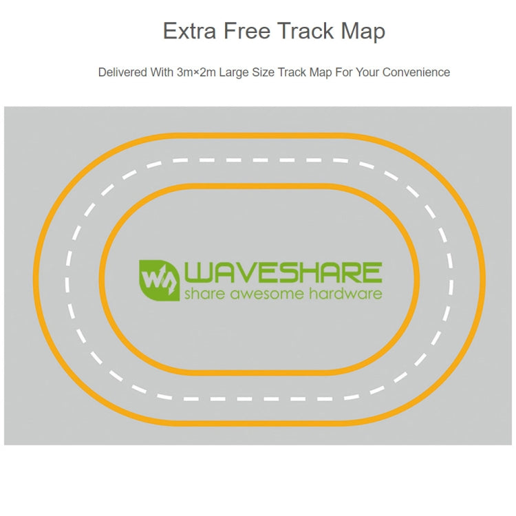 Waveshare JetRacer 2GB AI Kit, AI Racing Robot Powered by Jetson Nano 2GB, EU Plug, JetRacer 2GB AI Kit