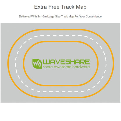 Waveshare JetRacer Pro 2GB AI Kit, High Speed AI Racing Robot Powered by Jetson Nano 2GB, Pro Version, EU Plug, JetRacer Pro 2GB AI  Kit