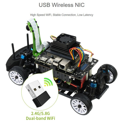Waveshare JetRacer Pro 2GB AI Kit, High Speed AI Racing Robot Powered by Jetson Nano 2GB, Pro Version, EU Plug, JetRacer Pro 2GB AI  Kit