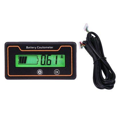 2m 100A 12V 48V Digital Display DC Current Voltmeter Lead-Acid Lithium Battery Charge Meter, 2m 100A
