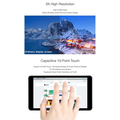 Waveshare 5.5 inch 1440 x 2560 2K Capacitive Touch LCD Display IPS Screen for Raspberry Pi , HDMI Interface, 5.5 inch