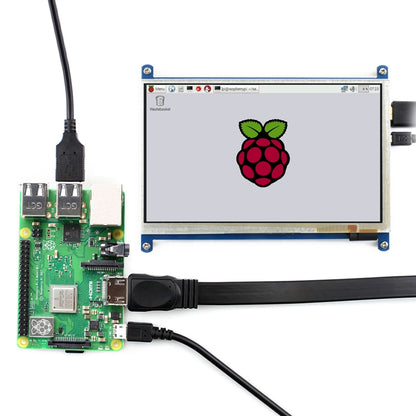 WAVESHARE 7 Inch HDMI LCD (B) 800×480 Touch Screen  for Raspberry Pi, 7 Inch HDMI LCD (B)