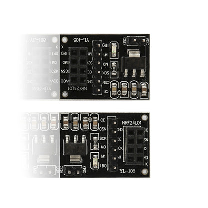 2 PCS NRF24L01 + Wireless Module Socket Adapter Plate Board