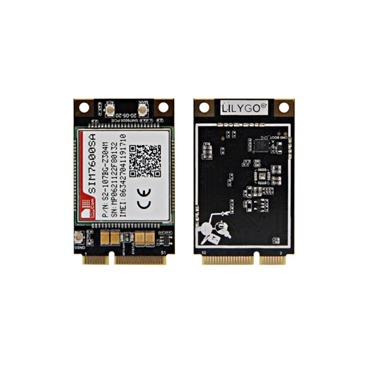 TTGO T-PCIE ESP32-WROVER-B AXP192 Chip WiFi Bluetooth Nano Card SIM Series Module Hardware Composable Development Board, SIM7600SA-PCIE, SIM7600SA-PCIE