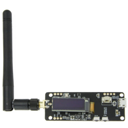 TTGO Fish-eye Lens Camera Module OV2640 SMA WiFi 0.91 OLED Development Board with 3dbi Antenna, Fish-eye Lens