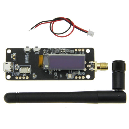 TTGO Fish-eye Lens Camera Module OV2640 SMA WiFi 0.91 OLED Development Board with 3dbi Antenna, Fish-eye Lens