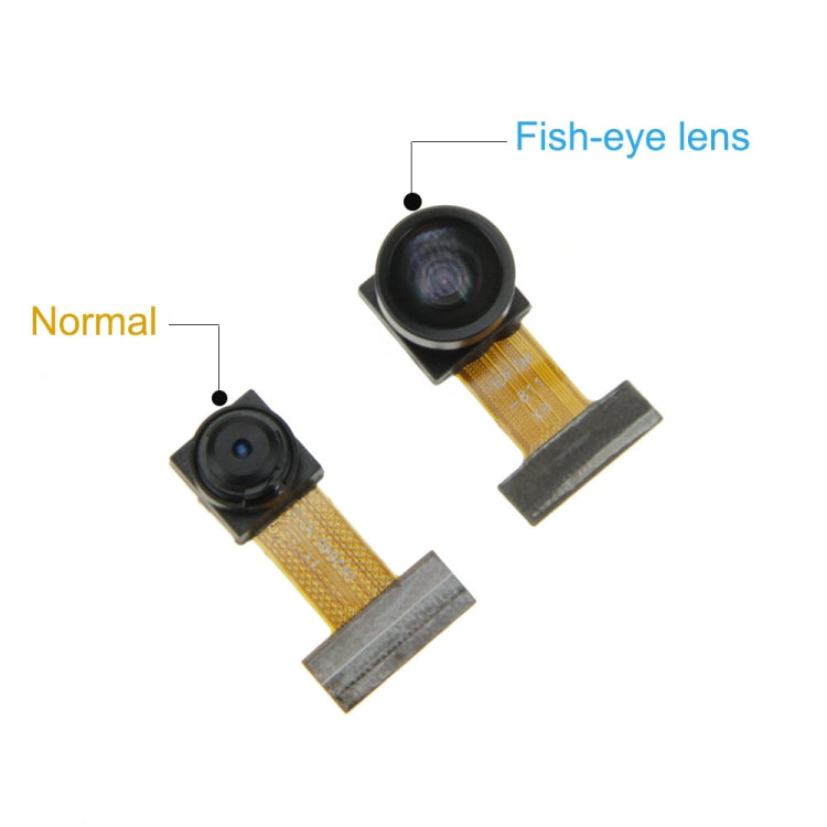 TTGO Fish-eye Lens Camera Module OV2640 SMA WiFi 0.91 OLED Development Board with 3dbi Antenna, Fish-eye Lens