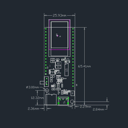 TTGO T-Koala ESP32 WiFi Bluetooth Module 4MB Development Board Based ESP32-WROVER-B, ESP32-WROVER-B