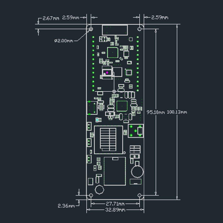 TTGO T-Beamv1.0 ESP32 Chipset Bluetooth WiFi Module 868MHz LoRa NEO-6M GPS Module with SMA Antenna, Original Version, Original Version 868MHz