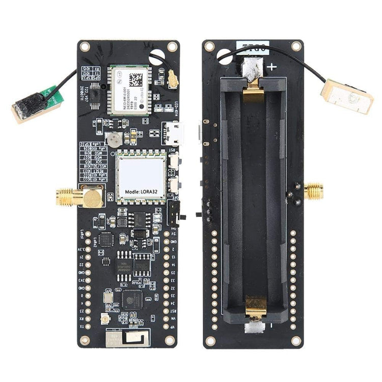 TTGO T-Beamv1.0 ESP32 Chipset Bluetooth WiFi Module 915MHz LoRa NEO-6M GPS Module with SMA Antenna, Original Version, Original Version 915MHz
