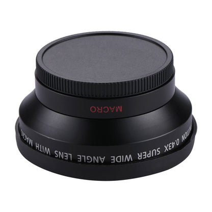 62mm 0.43X Super Wide Angle Lens with Macro Lens, 62mm