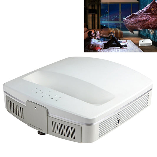 Wejoy K5+ 3400 Lumen 1280x1080 1080P Android 5.1 HD Bluetooth WiFi Smart 3D Ultra-Short Focus Projector, Support HDMI x 2 / USB x 2 /  Micro SD Card