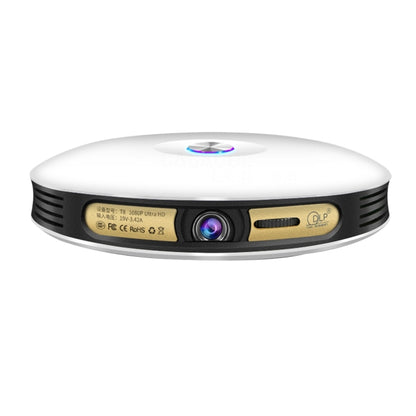 CACACOL ITC-DO8 220LM WiFi Smart 1280*800 DLP DMD LED Portable Projector with Remote Control,  Android 6.1 , MSD6A628 Quad Core, 2GB RAM, 16GB ROM, WiFi, BT, HDMI, without Tripod Holder, ITC-DO8