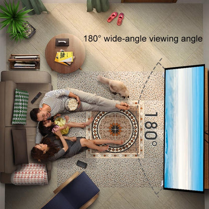 Outdoor Bracket Folding Polyester Projector Film Curtain, Size:84 inch (16:9), Size:84 inch
