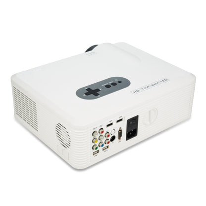 CL720 3000LM 1280x800 Home Theater LED Projector with Remote Controller, Support HDMI, VGA, YPbPr, Video, Audio, TV, USB Interfaces